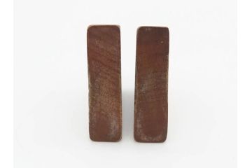 作家物　飯塚好　水無瀬書　虎斑　歳月を重ねた味わいある将棋駒(漆、盛上駒、彫埋駒、駒箱付き)(R-079112)