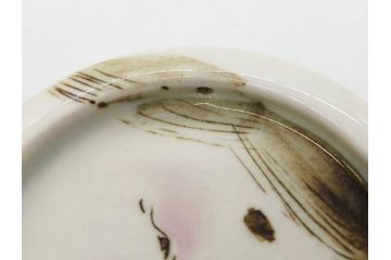時代物　陶器　おかめ　天狗　寿　染付　様々な組み合わせが楽しめる引手6点セット(引き手、耕山、取っ手、ハンドル、把手)(R-079113)