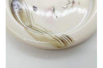 時代物　陶器　おかめ　天狗　寿　染付　様々な組み合わせが楽しめる引手6点セット(引き手、耕山、取っ手、ハンドル、把手)(R-079113)