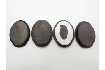 時代物　銅製　多種多様なデザインが楽しめる引手42点セット(乱れ桐、千鳥紋、菊、藤、花、月、稲穂、松、丸型、菱型、角型、楕円形、ハンドル、金具、取っ手、把手)(R-079115)