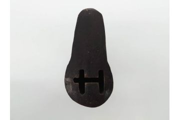 中国　古銅　錠前　重厚感のある文字合わせ錠等5点セット(李朝、朝鮮、鍵、カギ、ディスプレイ)(R-079116)