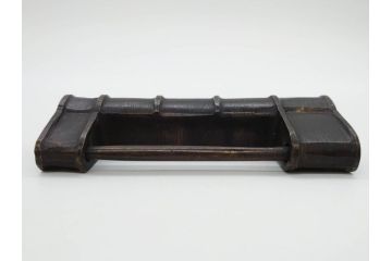 中国　古銅　錠前　重厚感のある文字合わせ錠等5点セット(李朝、朝鮮、鍵、カギ、ディスプレイ)(R-079116)