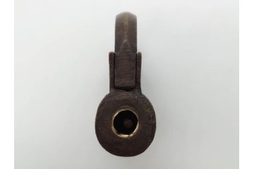 中国　古銅　錠前　重厚感のある文字合わせ錠等5点セット(李朝、朝鮮、鍵、カギ、ディスプレイ)(R-079116)