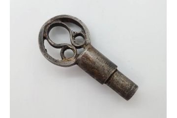 中国　古銅　錠前　重厚感のある文字合わせ錠等5点セット(李朝、朝鮮、鍵、カギ、ディスプレイ)(R-079116)