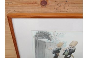 真作　洋画家・版画家　和田三造　「虚無僧」 「舟やど」 「花売り」　ノスタルジーな雰囲気を感じる木版画3点セット(昭和職業絵尽、京都版画院、絵画、人物、職業、女性、男性、子供、動物、壁掛け、額装、外箱付き)(R-079124)　