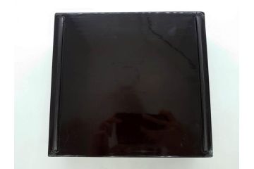時代物　螺鈿(ラデン)　星をちりばめたような眩い脚付き五段重箱(漆器、木製、お重)(R-079137)
