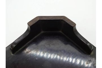 時代物　根来塗　時を重ねた風合いが魅力のお膳2客セット(角盆、漆器、木製、脚付き)(R-079139)