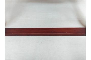 時代物　李朝　朝鮮　優美な脚のデザインが魅力の十二角膳(小盤、お膳、御膳、ソバン、木製、脚付き、お盆、朝鮮美術)(R-079140)