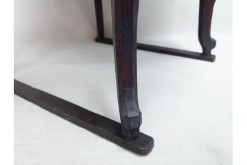 時代物　李朝　朝鮮　お部屋をレトロな雰囲気に演出する十二角膳(小盤、お膳、御膳、ソバン、木製、脚付き、お盆、朝鮮美術)(R-079141)