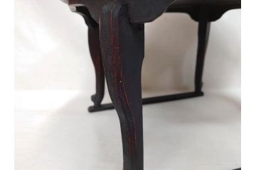 時代物　李朝　朝鮮　お部屋をレトロな雰囲気に演出する十二角膳(小盤、お膳、御膳、ソバン、木製、脚付き、お盆、朝鮮美術)(R-079141)