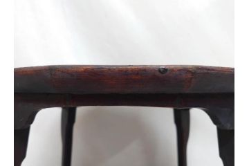 時代物　李朝　朝鮮　お部屋をレトロな雰囲気に演出する十二角膳(小盤、お膳、御膳、ソバン、木製、脚付き、お盆、朝鮮美術)(R-079141)
