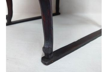 時代物　李朝　朝鮮　お部屋をレトロな雰囲気に演出する十二角膳(小盤、お膳、御膳、ソバン、木製、脚付き、お盆、朝鮮美術)(R-079141)