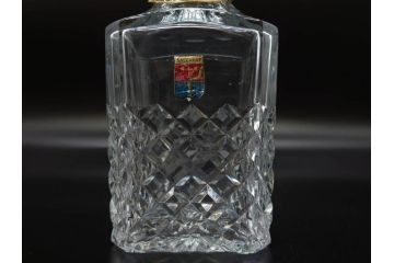 フランス　Baccarat　バカラ　REMY MARTIN(レミーマルタン ルイ13世)　CAMUS(カミュ)　高級感漂うデキャンタ3点セット(空ボトル、空き瓶、空瓶、デカンタ、酒器、飾りボトル、フルレッドクリスタルガラス、ディスプレイ、硝子)(R-079142)