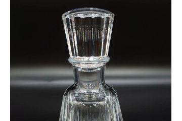 フランス　Baccarat　バカラ　REMY MARTIN(レミーマルタン ルイ13世)　CAMUS(カミュ)　高級感漂うデキャンタ3点セット(空ボトル、空き瓶、空瓶、デカンタ、酒器、飾りボトル、フルレッドクリスタルガラス、ディスプレイ、硝子)(R-079142)
