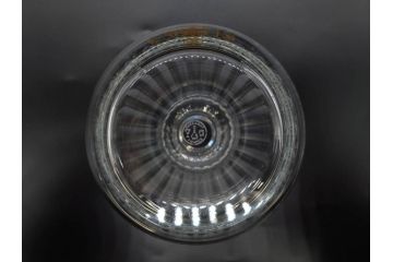フランス　Baccarat　バカラ　REMY MARTIN(レミーマルタン ルイ13世)　CAMUS(カミュ)　高級感漂うデキャンタ3点セット(空ボトル、空き瓶、空瓶、デカンタ、酒器、飾りボトル、フルレッドクリスタルガラス、ディスプレイ、硝子)(R-079142)