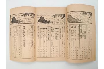 戦前　「釣場案内解説地図」 昭和十四年　「釣魚研究 河と海」 昭和六年　地図&雑誌12冊セット(釣魚雑誌、関東近県、東京日日新聞社、昭和6年、昭和14年、情報誌、マップ、本、ケース付き)(R-079144)