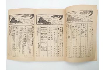 戦前　「釣場案内解説地図」 昭和十四年　「釣魚研究 河と海」 昭和六年　地図&雑誌12冊セット(釣魚雑誌、関東近県、東京日日新聞社、昭和6年、昭和14年、情報誌、マップ、本、ケース付き)(R-079144)