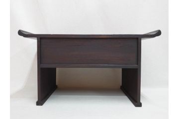 李朝　朝鮮家具　使い勝手の良い小机(座卓、文机、経机、飾り台、引き出し付き、朝鮮美術)(R-079146)