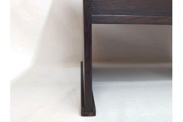 李朝　朝鮮家具　使い勝手の良い小机(座卓、文机、経机、飾り台、引き出し付き、朝鮮美術)(R-079146)