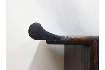 李朝　朝鮮家具　お部屋のアクセントになる経机(座卓、文机、小机、飾り台、引き出し付き、朝鮮美術)(R-079147)