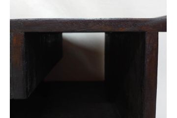 李朝　朝鮮家具　お部屋のアクセントになる経机(座卓、文机、小机、飾り台、引き出し付き、朝鮮美術)(R-079147)