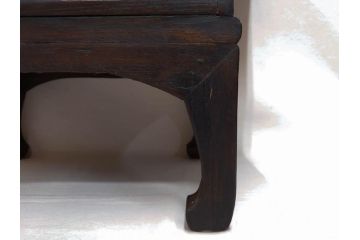 李朝　朝鮮家具　お部屋のアクセントになる経机(座卓、文机、小机、飾り台、引き出し付き、朝鮮美術)(R-079147)