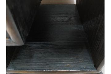 李朝　朝鮮家具　お部屋のアクセントになる経机(座卓、文机、小机、飾り台、引き出し付き、朝鮮美術)(R-079147)