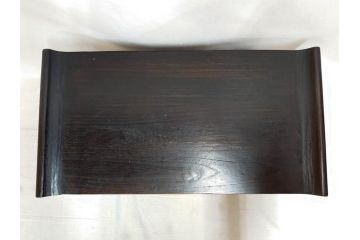 李朝　朝鮮家具　お部屋のアクセントになる経机(座卓、文机、小机、飾り台、引き出し付き、朝鮮美術)(R-079147)