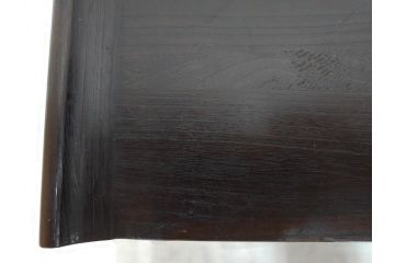 李朝　朝鮮家具　お部屋のアクセントになる経机(座卓、文机、小机、飾り台、引き出し付き、朝鮮美術)(R-079147)