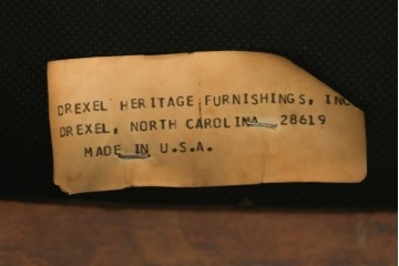 中古　DREXEL HERITAGE(ドレクセルヘリテイジ)　Et Cetera(エトセトラ)コレクション　エレガントな雰囲気づくりが叶うサイドチェア4脚セット　(R-079157)