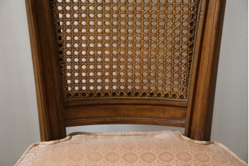 中古　DREXEL HERITAGE(ドレクセルヘリテイジ)　Et Cetera(エトセトラ)コレクション　エレガントな雰囲気づくりが叶うサイドチェア4脚セット　(R-079157)