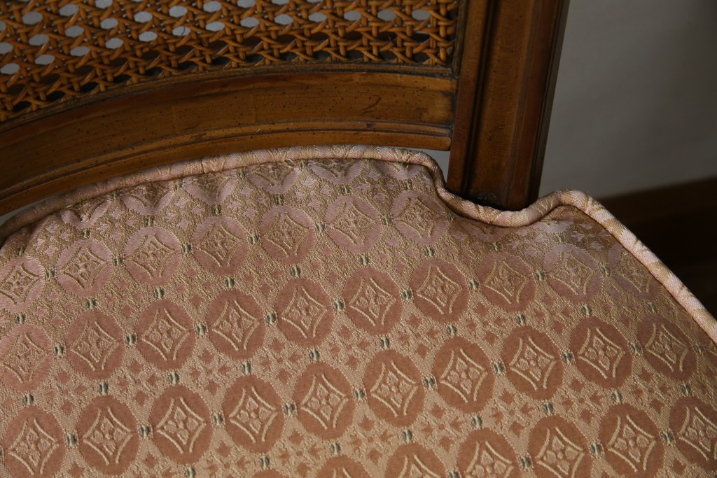 中古　DREXEL HERITAGE(ドレクセルヘリテイジ)　Et Cetera(エトセトラ)コレクション　エレガントな雰囲気づくりが叶うサイドチェア4脚セット　(R-079157)