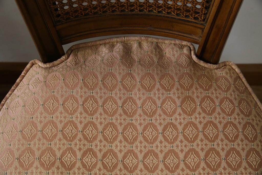 中古　DREXEL HERITAGE(ドレクセルヘリテイジ)　Et Cetera(エトセトラ)コレクション　エレガントな雰囲気づくりが叶うサイドチェア4脚セット　(R-079157)