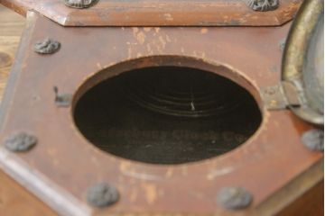アンティーク時計　アメリカ　ウォーターベリー　DOROP OCTAGON STRIKE　レトロな雰囲気あふれる八角柱時計(古時計、掛け時計)(R-079159)