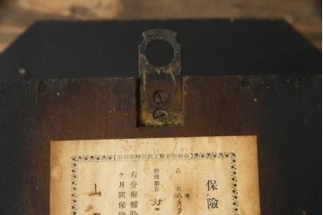 アンティーク時計　アメリカ　ウォーターベリー　DOROP OCTAGON STRIKE　レトロな雰囲気あふれる八角柱時計(古時計、掛け時計)(R-079159)