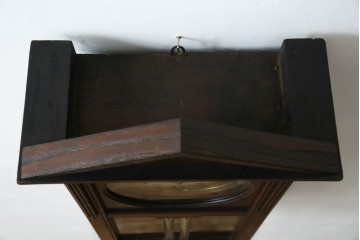 アンティーク時計　大正〜昭和初期　精工舎(SEIKOSHA、セイコー)　TRADE(S)MARK　クォーツ式　レトロシックな雰囲気漂う掛け時計(柱時計、古時計)　(R-079161)