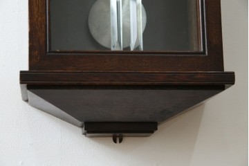 アンティーク時計　大正〜昭和初期　精工舎(SEIKOSHA、セイコー)　TRADE(S)MARK　クォーツ式　レトロシックな雰囲気漂う掛け時計(柱時計、古時計)　(R-079161)