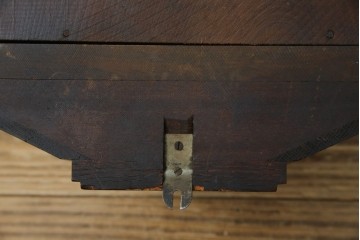 アンティーク時計　大正〜昭和初期　精工舎(SEIKOSHA、セイコー)　TRADE(S)MARK　クォーツ式　レトロシックな雰囲気漂う掛け時計(柱時計、古時計)　(R-079161)