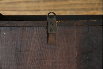 アンティーク時計　大正〜昭和初期　精工舎(SEIKOSHA、セイコー)　TRADE(S)MARK　クォーツ式　レトロシックな雰囲気漂う掛け時計(柱時計、古時計)　(R-079161)