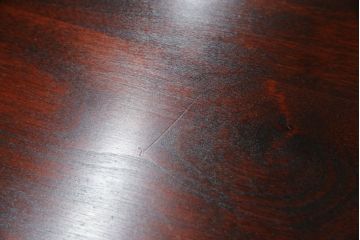 中古　九州民芸家具　和・洋どちらのお部屋にも取り入れやすい!!シックな佇まいが魅力のデスク(片袖デスク、片袖机、ワークデスク、在宅用、在宅ワーク用)(R-079163)