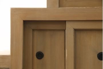 和製アンティーク　和の空間の魅力を高める二段重ね階段箪笥(時代箪笥、収納箪笥、和タンス、引き出し)(R-079164)