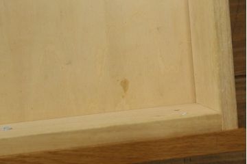 中古　飛騨産業　キツツキマーク　森のことばシリーズ　節を主役とした木本来の味わいを楽しめるキャビネット(食器棚、カップボード、収納棚、戸棚、飾り棚)(定価約44万円)(R-079167)