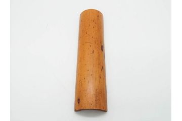 時代物　友仙窟好　斑竹　和の雰囲気漂う茶合(茶道具、煎茶道具、茶器、茶量、茶則、茶計、仙媒、茶媒、木箱付き)(R-079168)