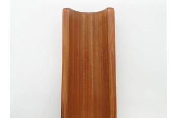 時代物　友仙窟好　斑竹　和の雰囲気漂う茶合(茶道具、煎茶道具、茶器、茶量、茶則、茶計、仙媒、茶媒、木箱付き)(R-079168)