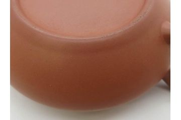 山田常山　朱泥　土の温もりを感じる茶銚(急須、茶注、煎茶道具、茶道具、茶器、和食器、共箱付き)(R-079174)