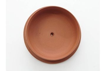 山田常山　朱泥　土の温もりを感じる茶銚(急須、茶注、煎茶道具、茶道具、茶器、和食器、共箱付き)(R-079174)