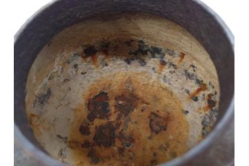 南部　祥雲堂　細かなデザインが印象的な鉄瓶(湯沸、湯瓶、茶道具、茶器、記念、サーチライト、バルーン、大黒天、鳥、エンブレム、紋章)(R-079175)