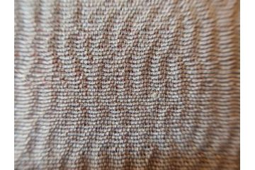 アンティーク　明治期　正絹　壁縮緬　刺繍　着物(古布、リメイク、金糸、重ね五つ目紋、家紋、衣装、和服、和装、女性、松竹梅、滝、登り鯉、魚、シルク、日本、ジャパン、Japanese KIMONO)(R-079181)
