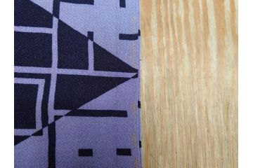 アンティーク　大正〜昭和初期　縮緬　着物(古布、リメイク、いろは文、巴、卍、衣装、和服、和装、シルク、日本、ジャパン、Japanese KIMONO)(R-079182)　
