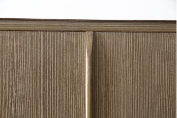 中古　品のある佇まいが魅力的なシンプルなデザインの春日部総桐箪笥(総桐たんす、並厚、四方丸、衣装箪笥、着物箪笥、和タンス、引き出し)(R-079191)